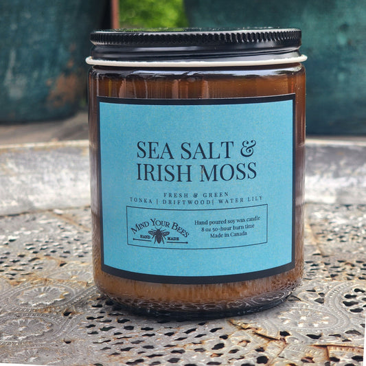 Sea Salt & Irish Moss Soy Candle