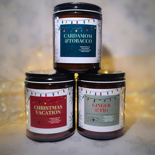 Holiday Trio Soy Candle Gift Bundle