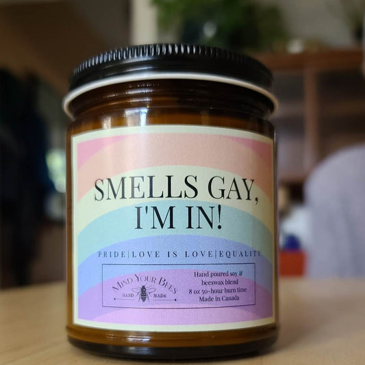 Smell's Gay, I'm In! Limited Edition Pride Candle