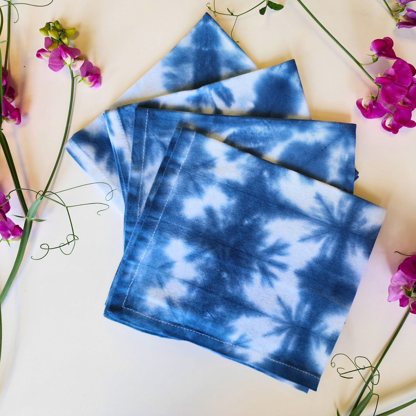 Hand-Dyed Napkin Set - 4 x