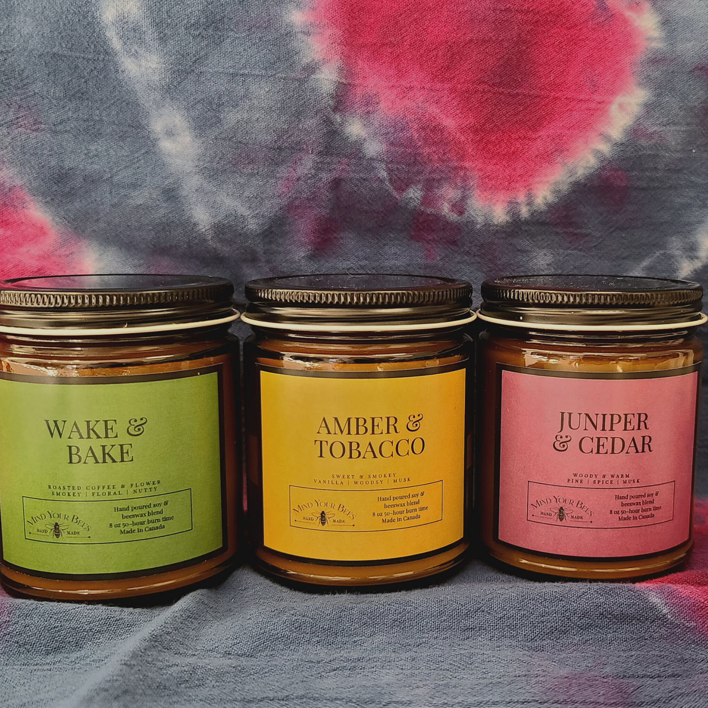 Pick Your Trio - Soy Beeswax Candle Bundle