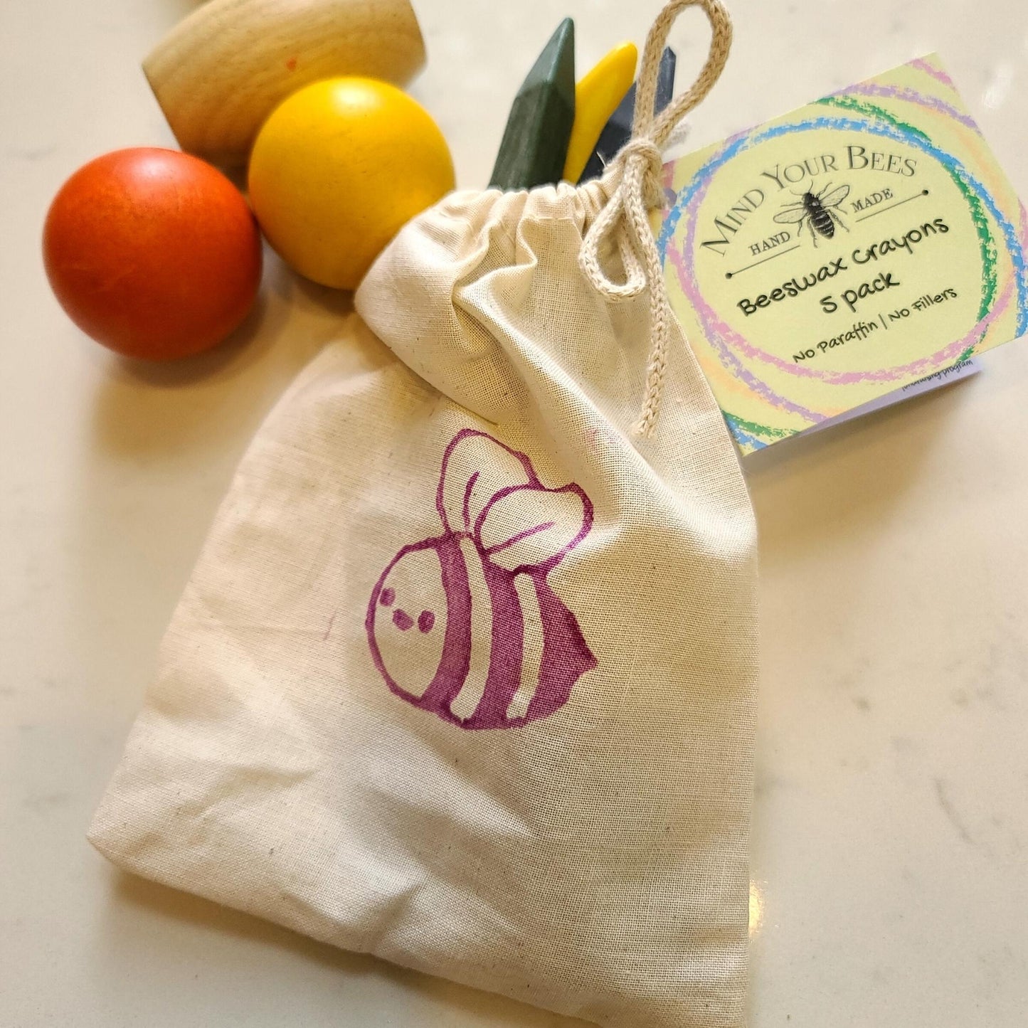 All Natural Beeswax Crayons
