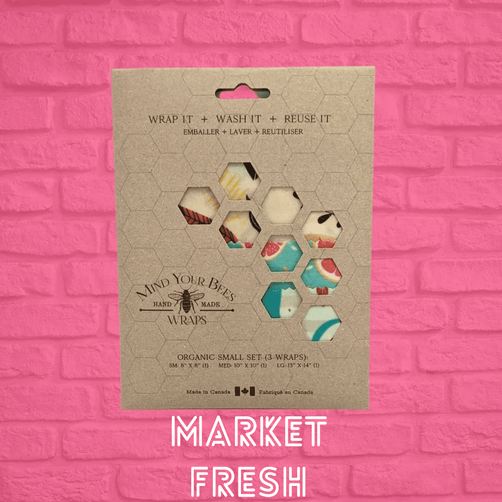 Mind Your Bees Wrap Set - Market Fresh One