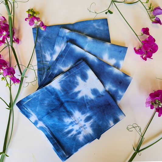 Hand-Dyed Napkin Set - 4 x