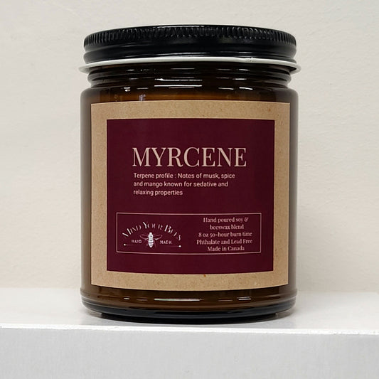 Myrcene Terpene inspired Candle