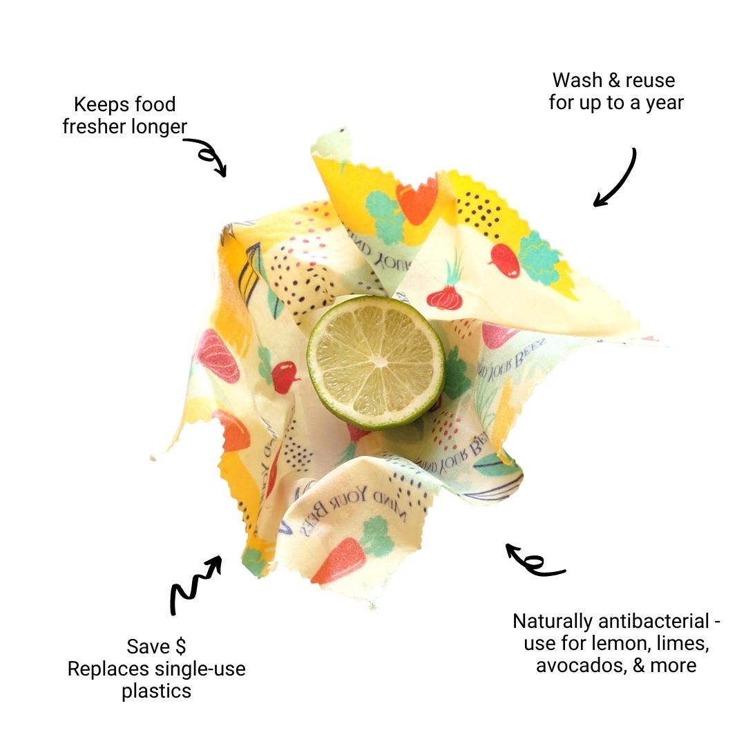 Mind Your Bees | Small Beeswax Wraps Benefits