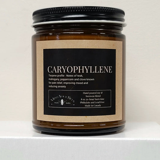 Caryophyllene Terpene inspired luxury Candle