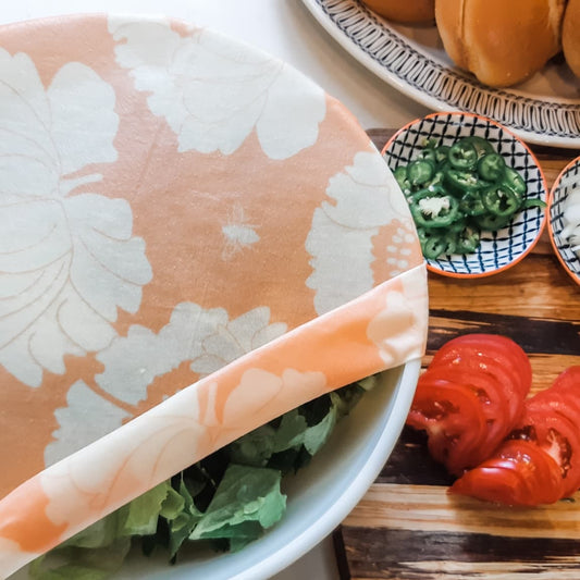 Organic Cotton Beeswax Food Wraps | Reusable & Eco-Friendly Solution to Reduce Food Waste - 0